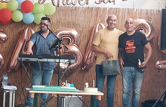 Junta presente no aniversário da ASSABA