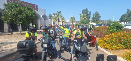 Junta apoiou VII Encontro de Ciclomotores de Silves